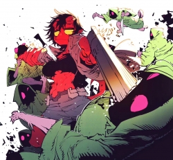 HELLGIRL 画师 쌈바챠 推SSAMBAtea ​​​