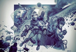 BRAVE 画师Anton Lavrushkin #科幻# ​​​