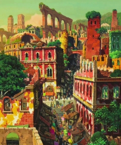 宫崎骏动画里的建筑 ​​​