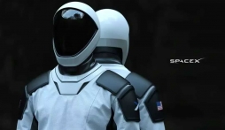 SpaceX高性能超科幻超漂亮的新款太空服图片