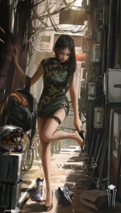 翩若惊鸿，婉若游龙（软萌妹子无水印~）