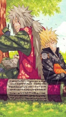 #火影忍者# Jiraiya & Naruto ​​​​