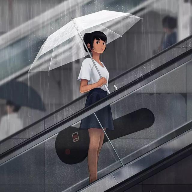 完全还原日本味道的插画，来自加拿大19岁插画师Sau的作品