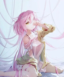 洁白如雪二次元少女52