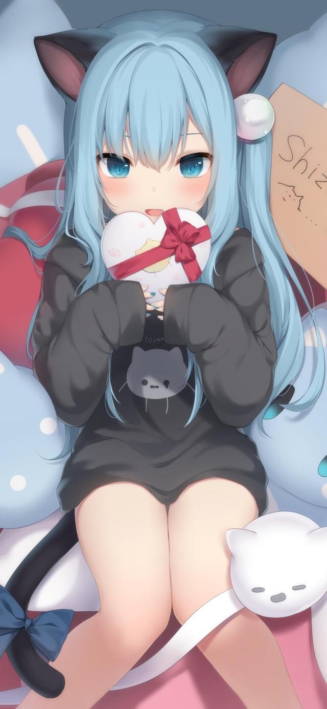 猫羽雫二次元动漫手机壁纸