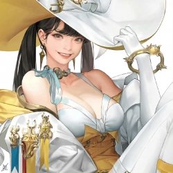 White witch 画师Daeho Cha #角色设计# ​​​