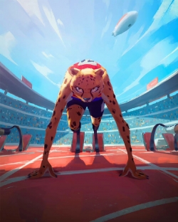 Born To Run 画师Perry Allen ​​​