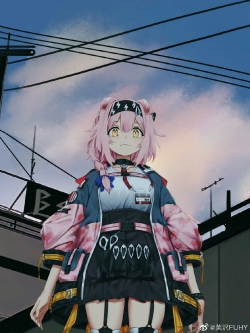 #明日方舟[超话]##澄闪# 摸一摸 ​​​