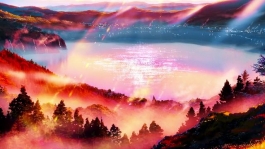 #新海诚  #二次元 新海诚的画风，每一帧都是那么美丽