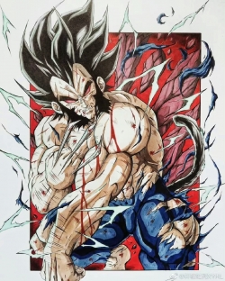 #动漫##龙珠# 一组张力实足的龙珠，太帅啦