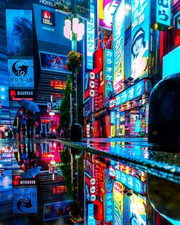 赛博风格街拍