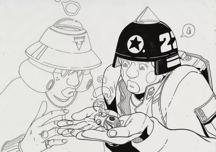 酷的一塌糊涂，颜色不张扬，可画风却很吊