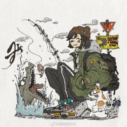 治愈的可爱萌宠 . 人物插画设计师 . かずき