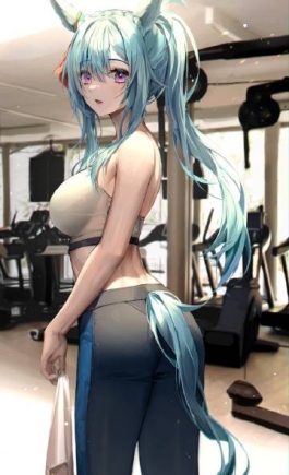 #赛马娘# 健身房的目白雅丹