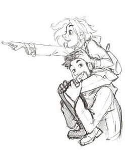 俄罗斯插画师 puba24 卡通风格人物插画