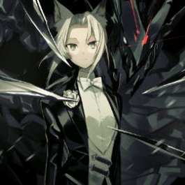 我的妈！！！仲谷老师的男装凯尔希！！！我没了！！