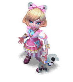 咖啡甜心—安妮 炫彩皮肤展示