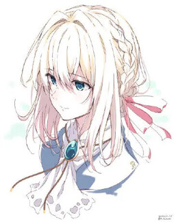 希望つばめ twi: t_nozomi  息抜きにヴァイオレットちゃん