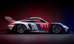 保时捷911 GT3 R rennsport发布～将在加州拉古纳塞卡赛道举办的Rennsport Reunion 7活动现场首发，动力总成基于现款911 GT3 R，由于不...