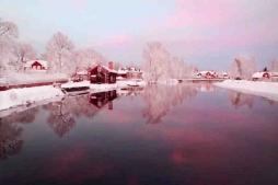 只想与你共度·这瑞典的冬日夕阳