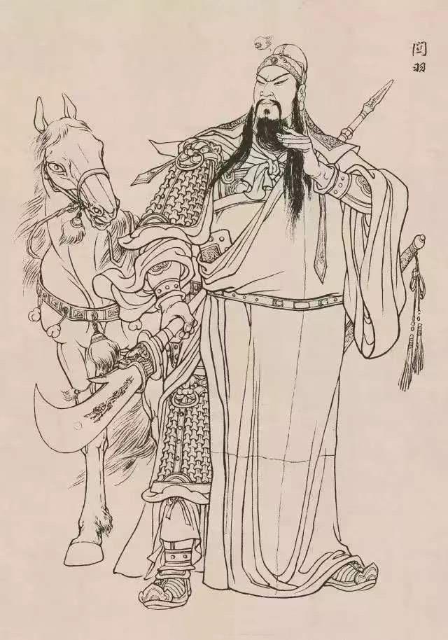 白描神话及历史人物欣赏