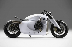 宝马R1250R改的定制摩托，造型挺酷。 ​​​