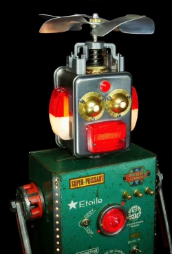 设计师 Bruno Lefevre-Brauer 创作的复古感机器人 ​​​​