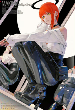 #电锯人[超话]##电锯人##玛奇玛#  尸体在画画 [二哈] ​​​