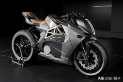 AEOLIAN HYPERBIKE——电动摩托车，其美学是铃木和杜卡迪的混合体