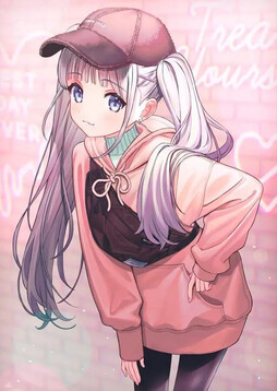 韩国画师笔下的可爱女孩