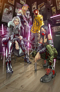 分享一组来自概念艺术家Kael Ngu的封面插画作品，这个风格和质感实在是太上头了[喵喵]