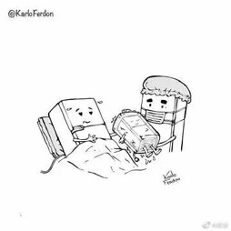 没有文字的单格漫画，你都看懂了吗？作者是智利漫画家 Karlo Ferdon
