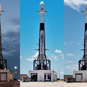 SpaceX发射60颗太空宽带网络卫星 开始建太空互联网