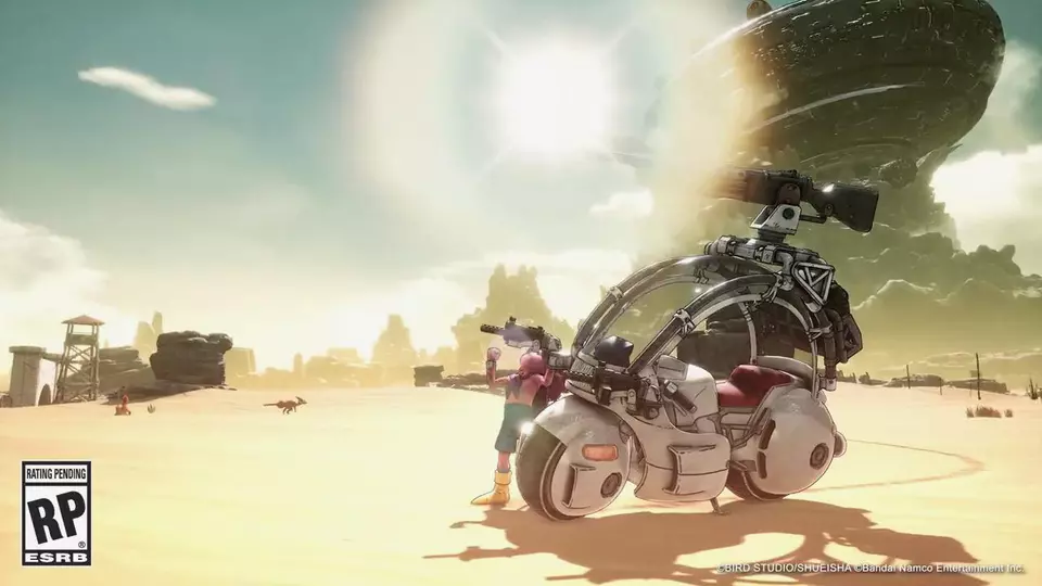 鸟山明《沙漠大冒险》新宣传片 骑摩托车享受速度